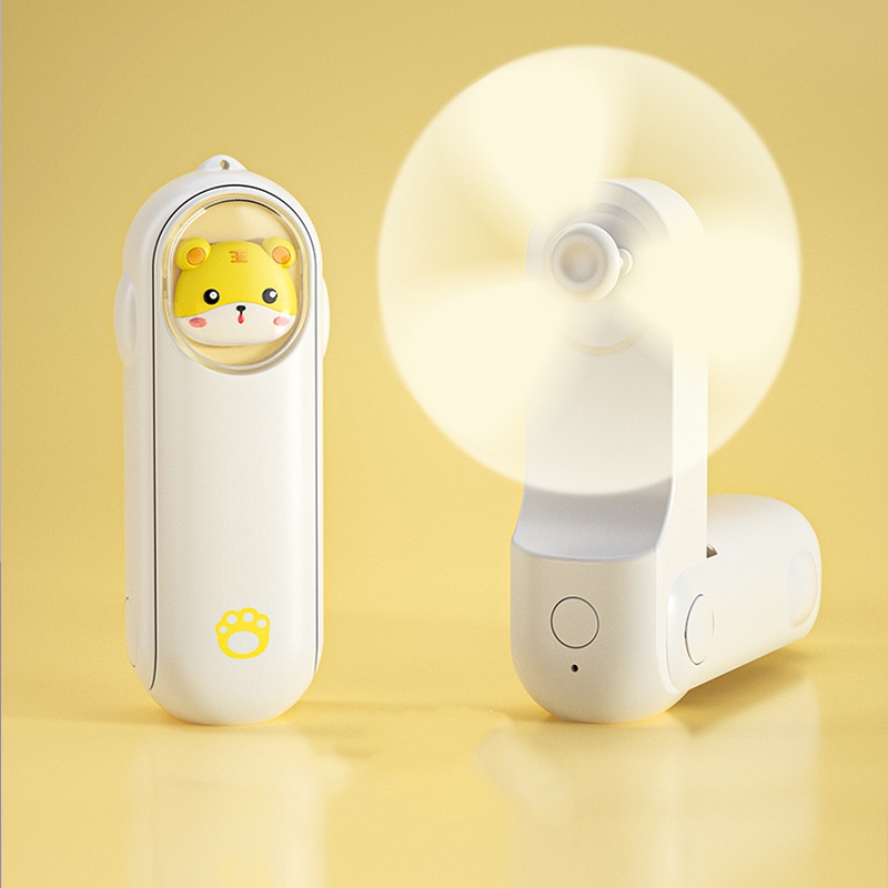 Quạt sạc USB cầm tay FNELSE thiết kế thú cưng dễ thương 2022