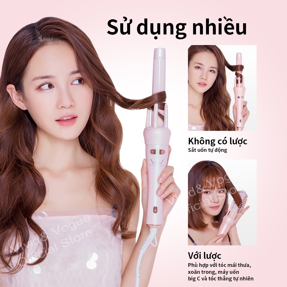 Máy uốn tóc VIVID&VOGUE 3Gen tự động chất lượng cao