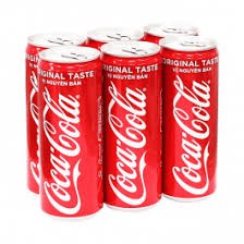 Lốc 6 lon Coca-Cola 330ml/ lon