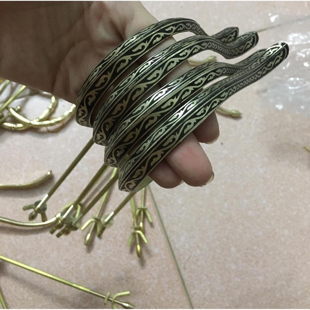 Phụ kiện lồng chim Minibica móc đồng treo lồng chim cực đẹp PK14