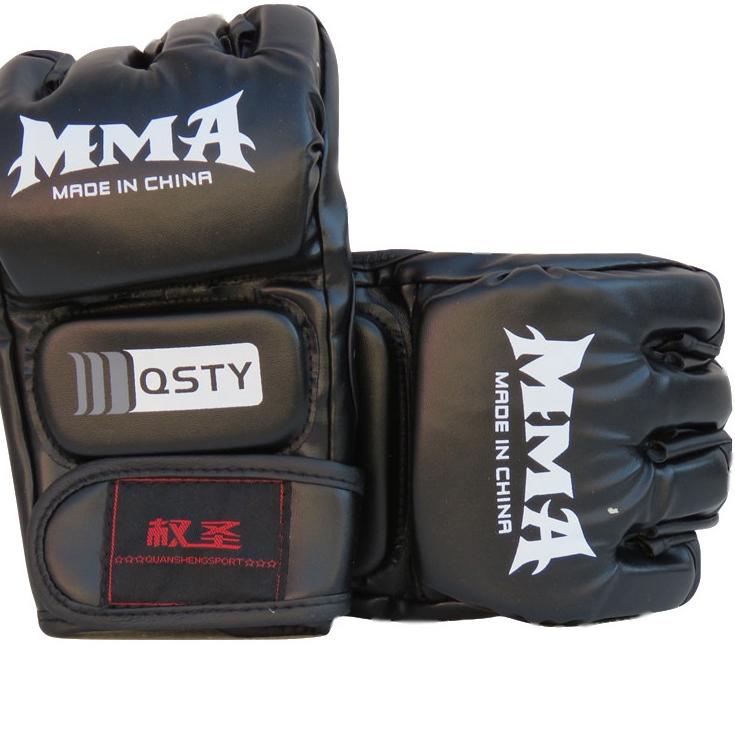 (Pe)★ Găng tay chơi game MMA UFC BOXING MUAY THAI LEATHER GLOVE⭐.Rame>⭐