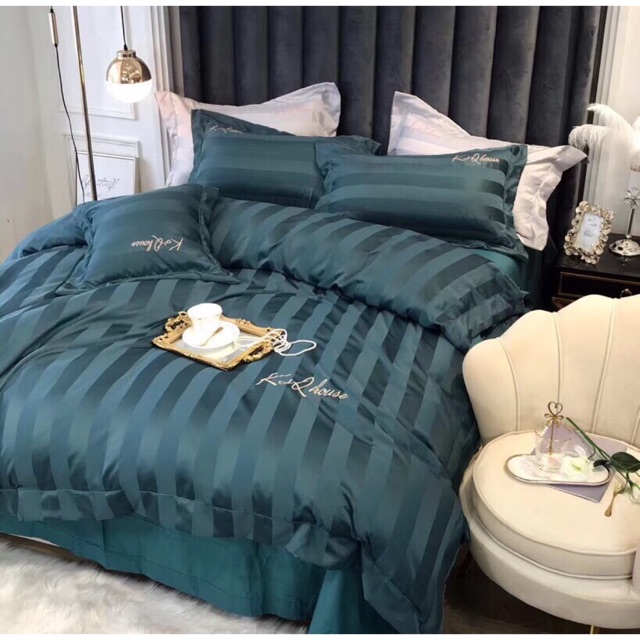 Chăn ga gối Lụa sateeen 60s cao cấp