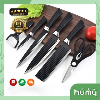 [ SỈ][SIÊU SẮC] Bộ Dao Nhà Bếp, Bộ Dao Nhật 6 Món Cao Cấp- CHẮC CHẮN, SẮC BÉN, ĐA NĂNG