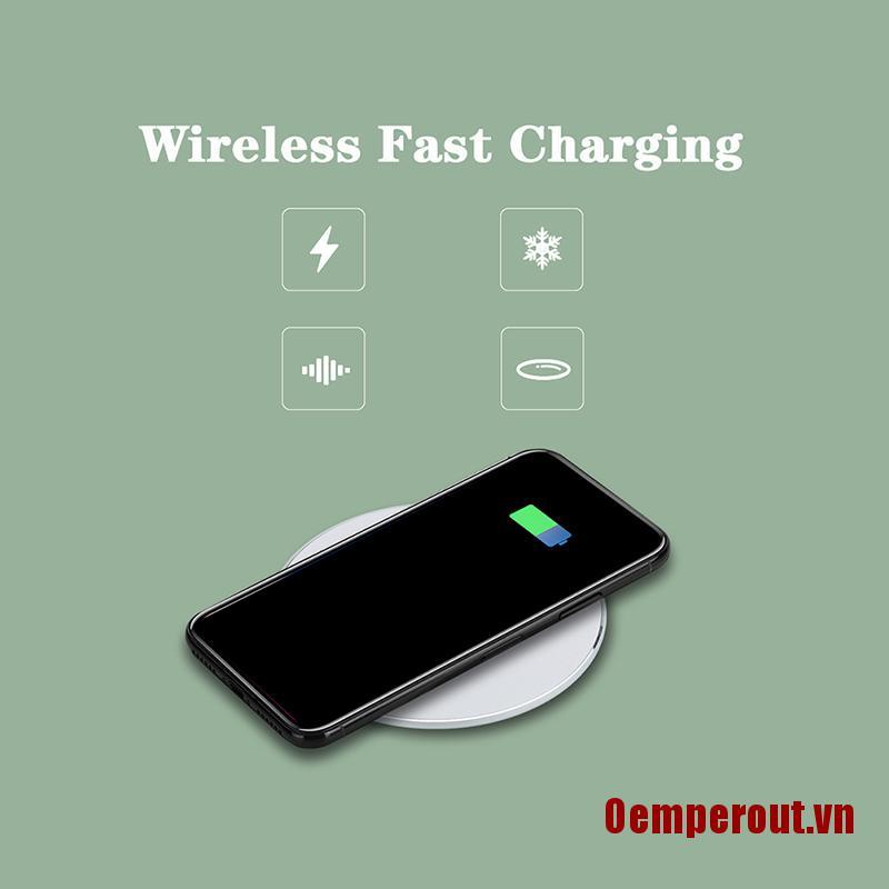 Oemperout❤20W Fast Wireless Charger For Samsung Galaxy S10 S9 S8 Note9 USB Qi Charging Pad