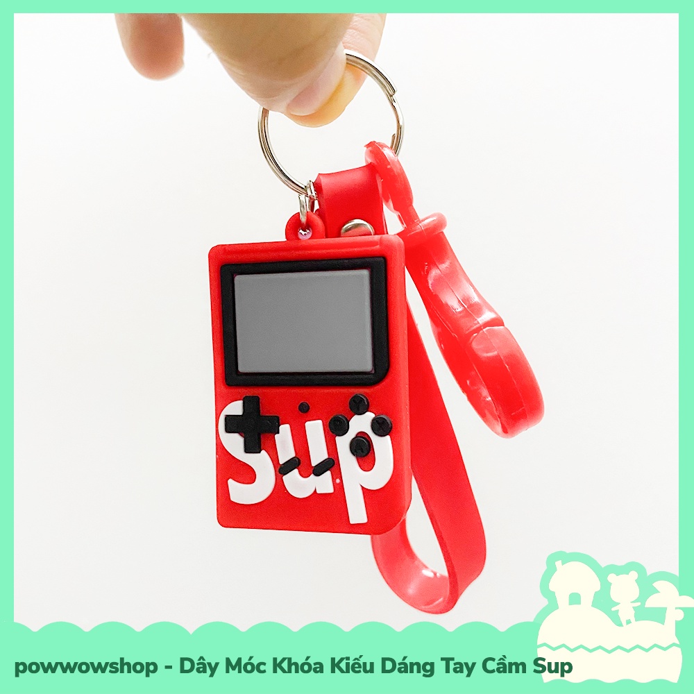 [Sẵn VN - Hỏa Tốc] Dây Móc Khóa PVC Kiểu Dáng Máy Chơi Game / Tay Cầm Phong Cách Sup