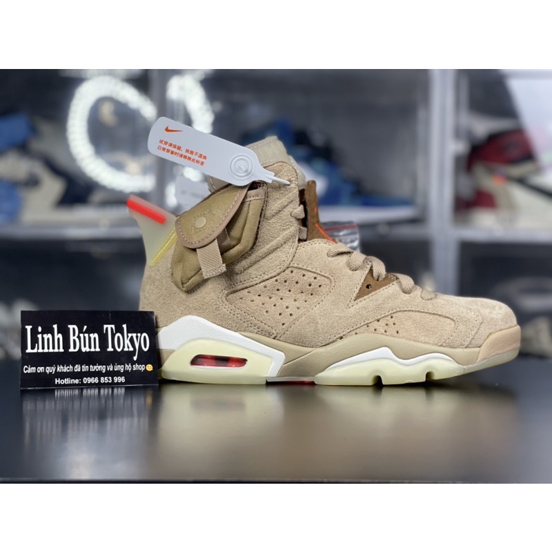 Giày jodan6 traviscot +full hộp