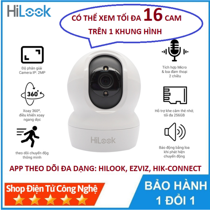 Camera wifi Hilook [ Hikvision ] IPC-P220-D/W 1080P- hàng chính hãng