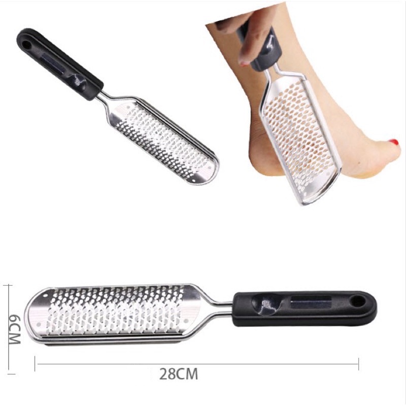 Cây chà gót, chà gót chân inox cao cấp dụng cụ nail Jeliva Chính Hãng