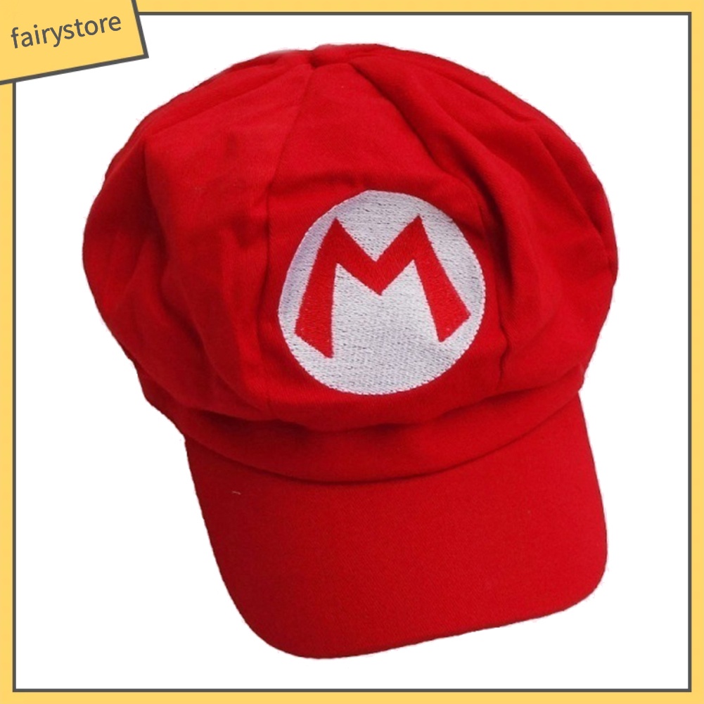 Mũ hóa trang nhân vật game Super Mario Bros đơn giản thời trang