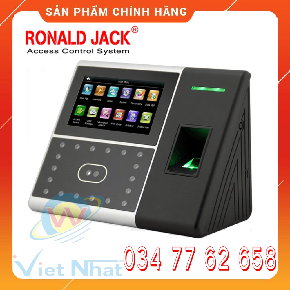 Máy chấm công nhận diện khuôn mặt Ronald Jack iFace302