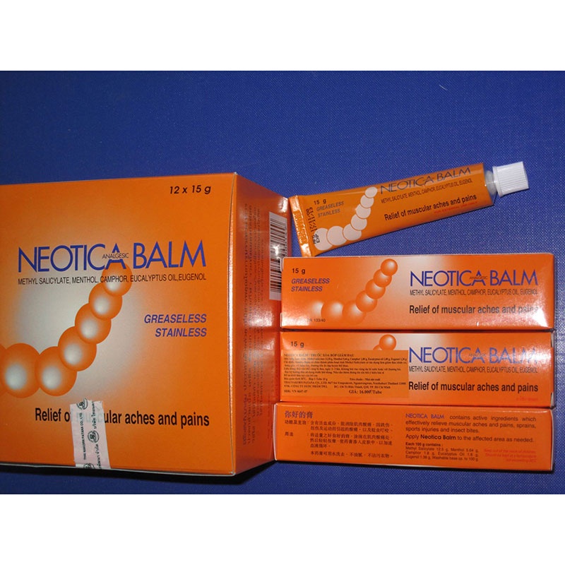 Neotica Balm Kem Xoa Bóp Giảm Đau Nhức Thái Lan 100g