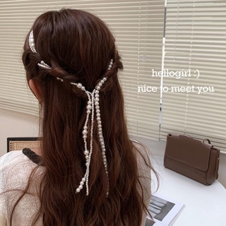 Kẹp Tóc Hình Bướm Đính Ngọc Trai