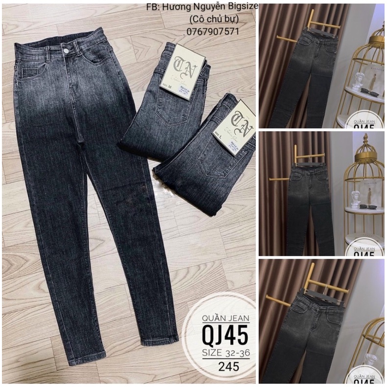 55-90kg Bigsize QUẦN JEAN LOANG MÀU QJ45