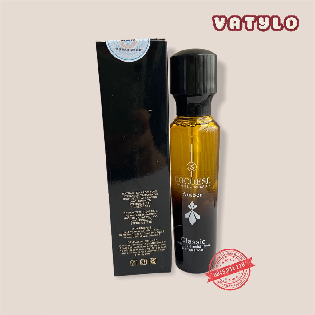 Tinh Dầu Dưỡng Tóc Cocoesl 60ml | Phục Hồi Tóc Hư Tổn, Giữ Màu Tóc  [ Hàng Chính Hãng ] CT15