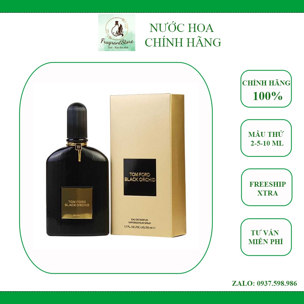 Nước hoa Nữ Tom Ford Black Orchid (Mẫu thử)
