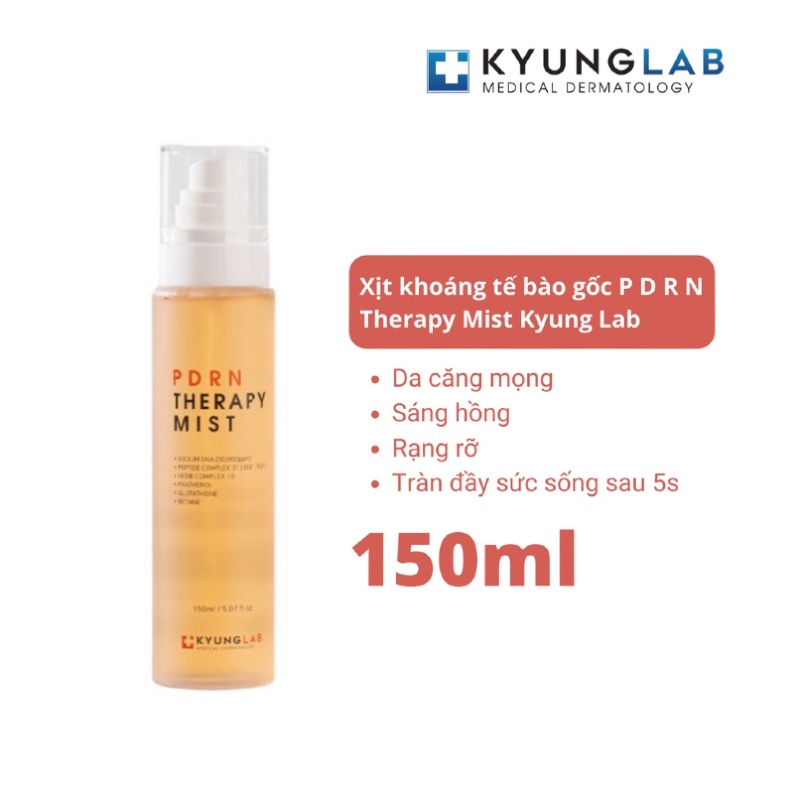 Xịt khoáng dưỡng ẩm KYUNG LAB PDRN THERAPY MIST 150ml chính hãng