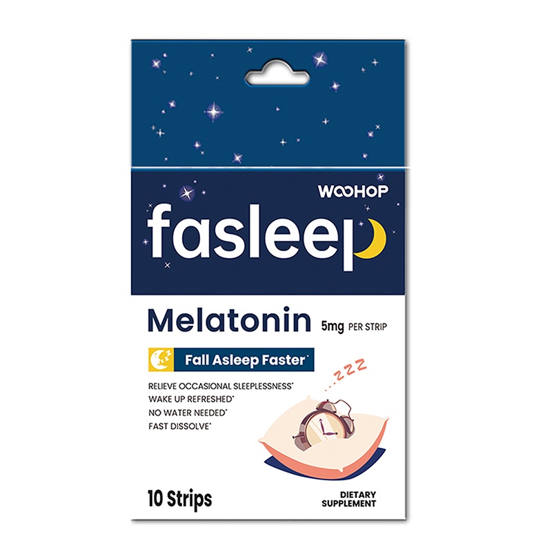 WooHopThực Phẩm Bổ Sung Giúp Ngủ Ngon Hơn Melatonin 5mg