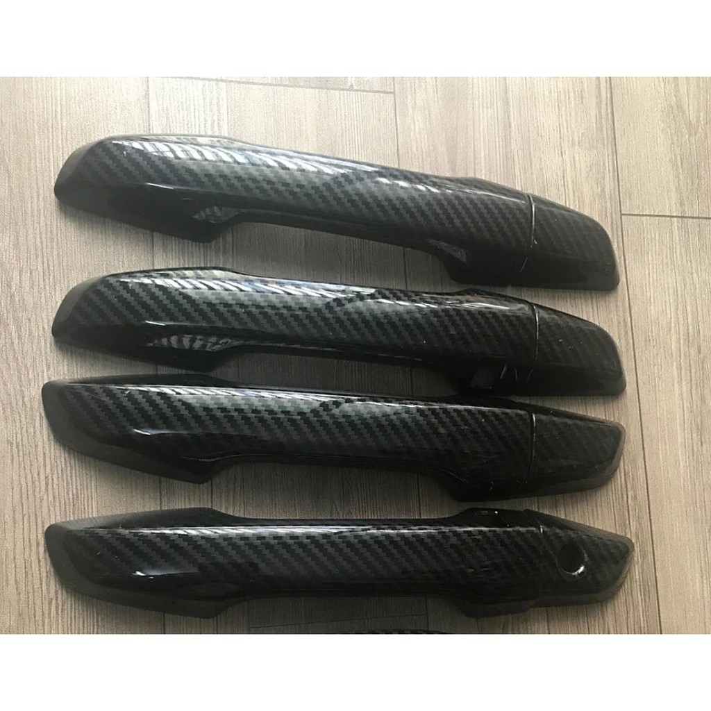 Ốp Tay Hõm Cửa Vân Carbon Honda CRV 2023-2018 Cao Cấp