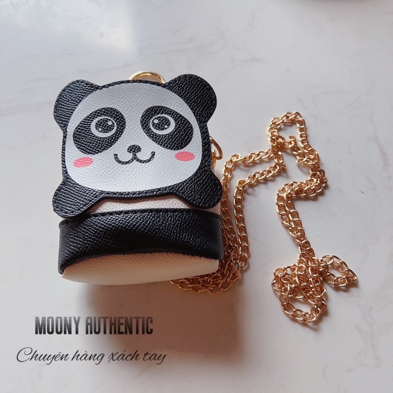 Móc khoá dạng túi đựng đồ xinh xinh ( minion , gấu panda , cú )