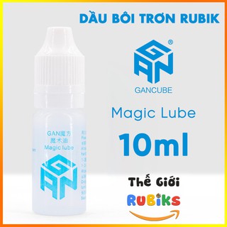 Silicone dầu bôi trơn rubik gan magic lube 2ml và 10ml - ảnh sản phẩm 4