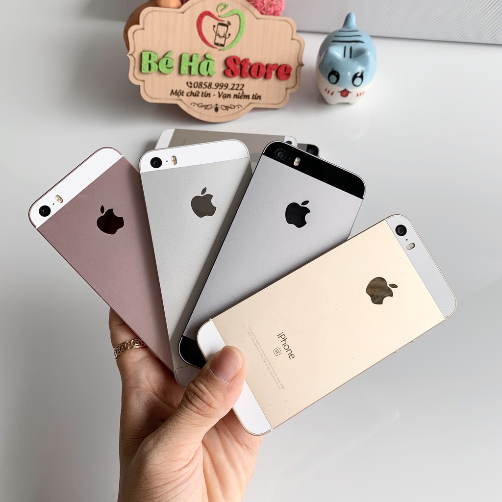 Điện Thoại iPhone SE Quốc Tế ❣️ 32 / 64Gb ❣️ Zin Đẹp 99% ❣️ Ram 2Gb/ Chip A9 ❣️ Vân tay đầy đủ ❣️ Nhỏ gọn ❣️ Full màu