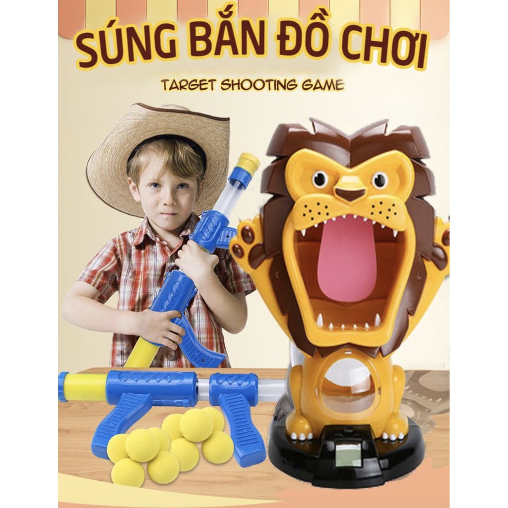 Đồ chơi vận động Shooting Game LION tính điểm - HanruiOffical