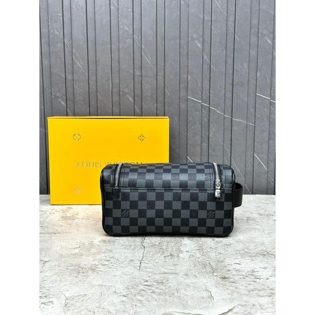 Túi ví Clutch Louis Vuitton hộp cầm tay fullbox bill thẻ LA on web