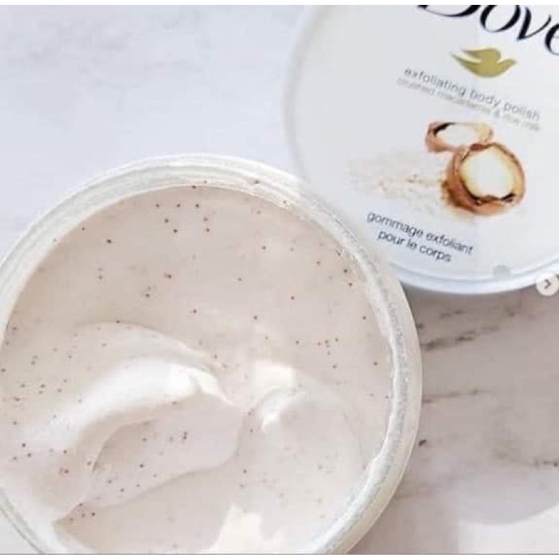 Tẩy da chết Body Dove Exfoliating Body Scrub