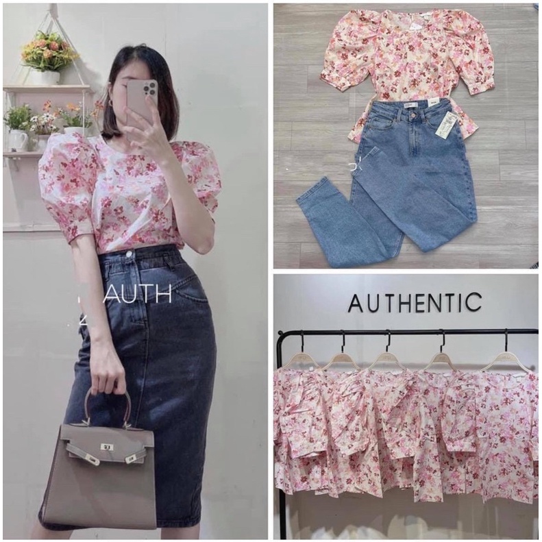 Áo kiểu nữ hm ( Size XS,S,M,L)