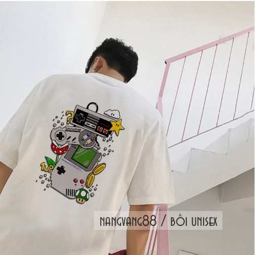 Áo tay lỡ unisex cá tính phong cách | BigBuy360 - bigbuy360.vn