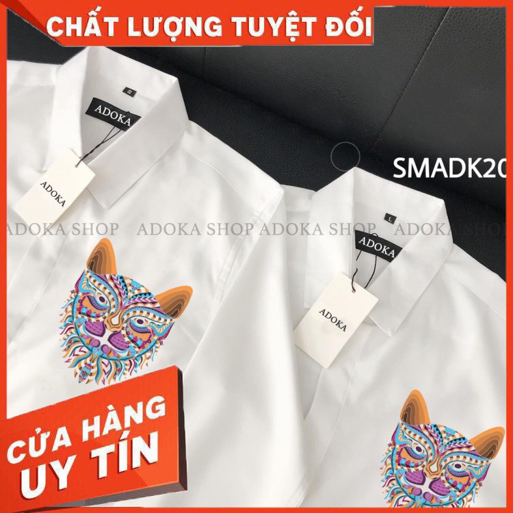 [Mã DONAKM1 giảm 10k đơn 100k ] Áo Sơ Mi Nam Nữ Đồ Đôi Dài Tay Hot Trend In Mẫu Tình Yêu Và Họa Tiết.Áo cặp D4. Đợt 1 | BigBuy360 - bigbuy360.vn
