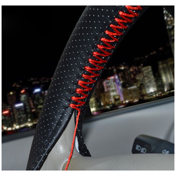 Mới Vỏ Bọc Vô Lăng Xe Hơi Bằng Da Pu 38cm