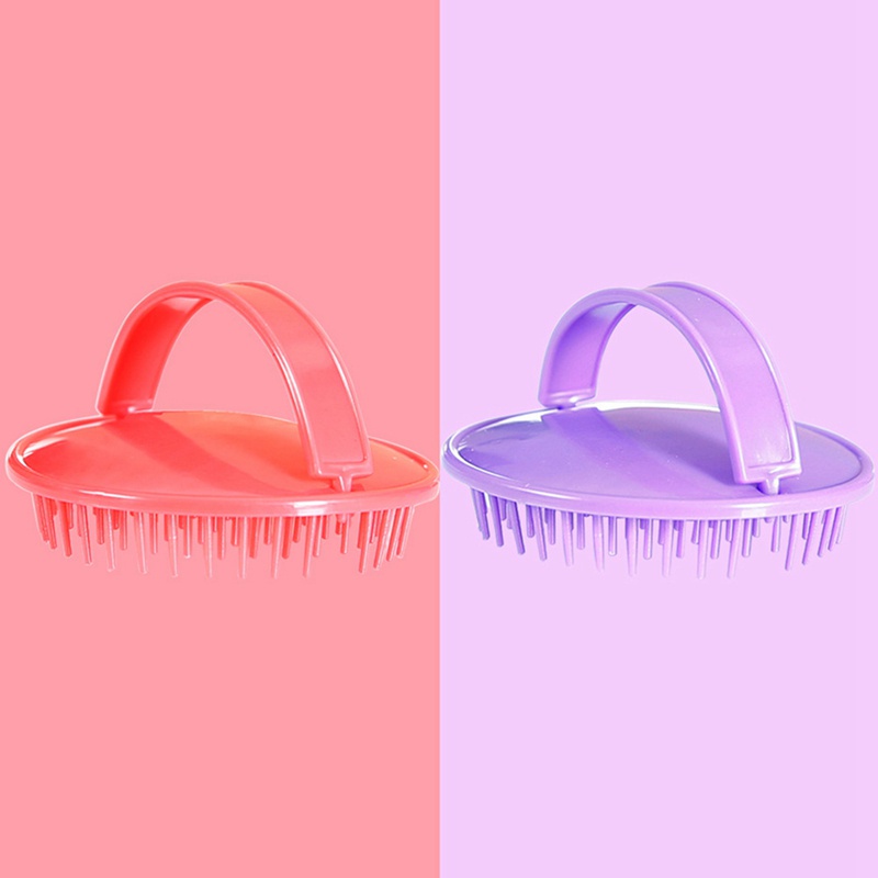 [Hàng mới về] Lược mát xa da đầu từ silicon mềm tiện dụng