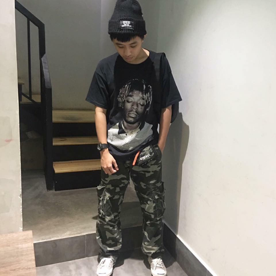 QUẦN KAKI LÍNH 2 TÚI - QUẦN CAMO BOX PANT UNISEX MÀU XANH - MM