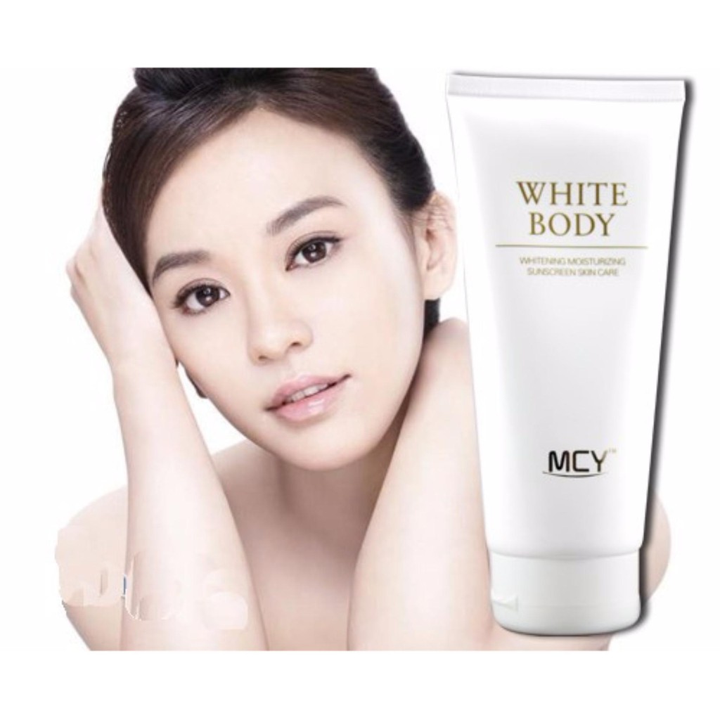 Kem Body MCY makeup trắng cấp tốc ngay khi thoa, dưỡng da trắng mịn màng tự tin