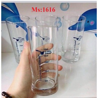 Set 4 ly thuỷ tinh Ocean 330ml ( hàng km Ensure)