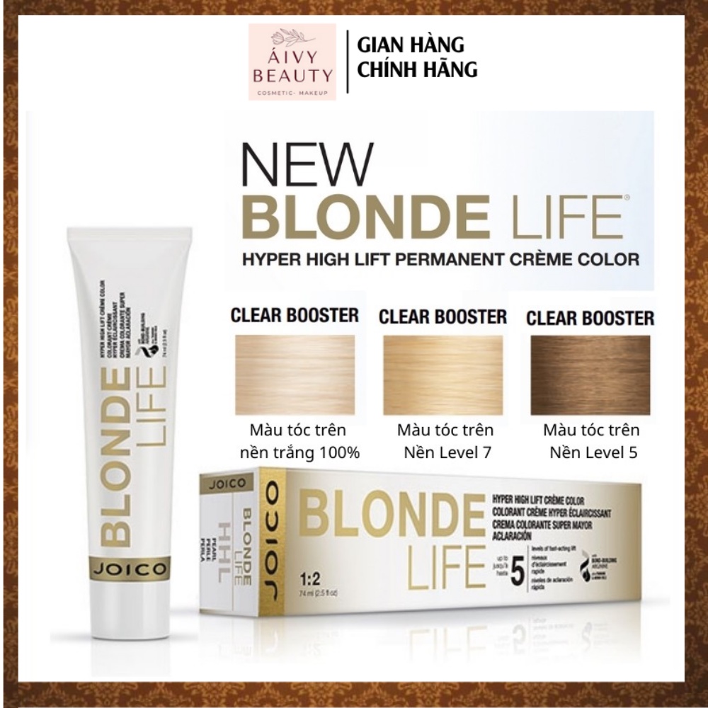 Màu Nhuộm Nâng Tông Cao và Bền Màu JOICO Blonde Life Hyper HHL 74ml