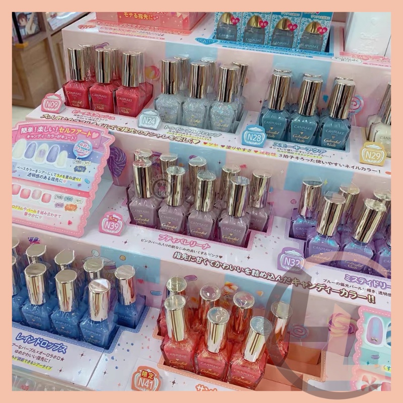 Sơn móng tay Canmake Nhật Bản đủ màu hot trend
