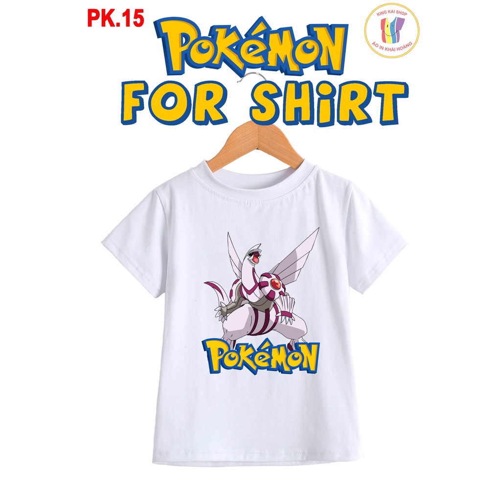 áo thun bé trai kiểu pokemon cotton co giản thoải mái