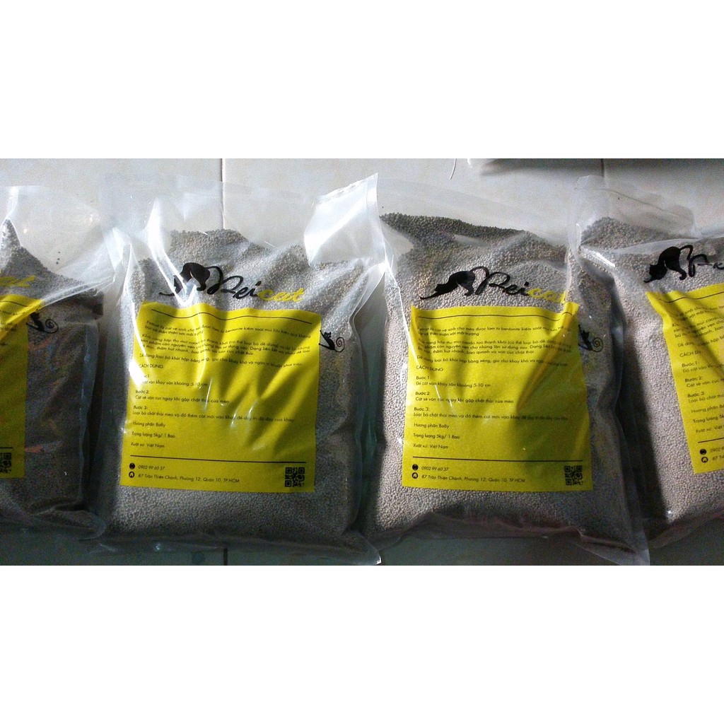Cát vệ sinh cho mèo Petcat 5kg