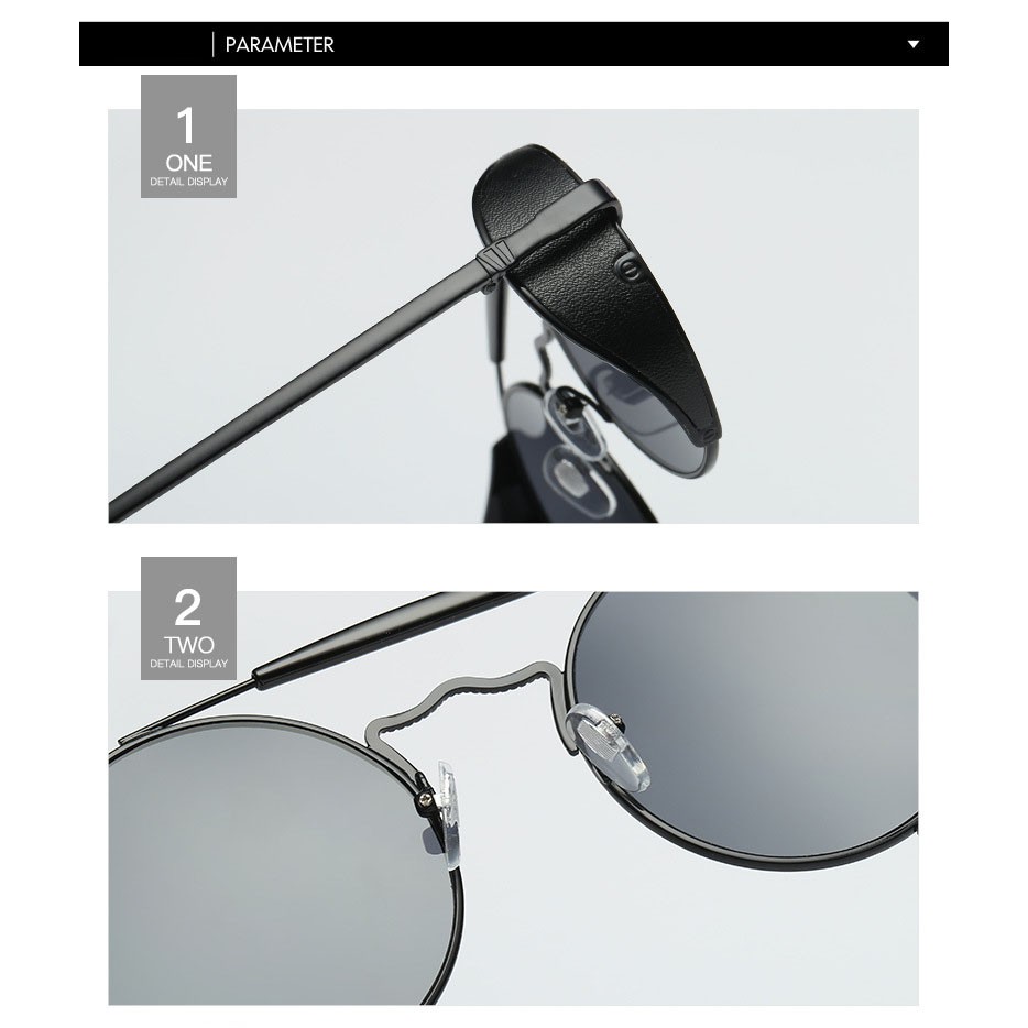 New fashion star with the same style European and American retro metal big frame super cool sunglasses ins hot-selling single-product sunglasses