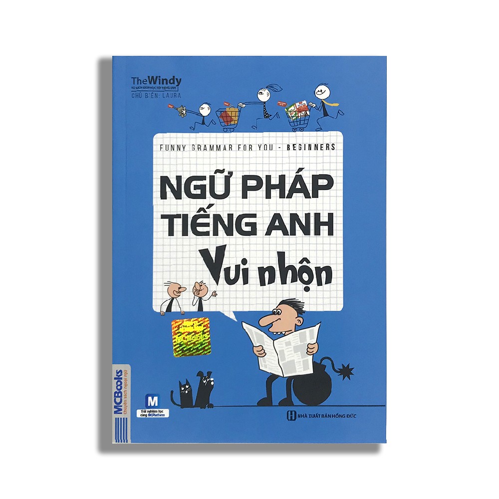 Sách Funny Grammar For You - BEGINNERS - Ngữ pháp tiếng Anh vui nhộn