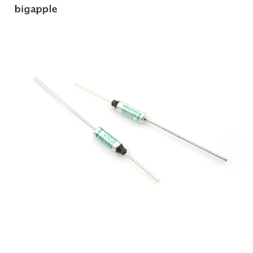 bigapple 10pcs SF240E 240℃ 10A 250V SEFUSE Cutoffs NEC Thermal Fuse Celsius RDG