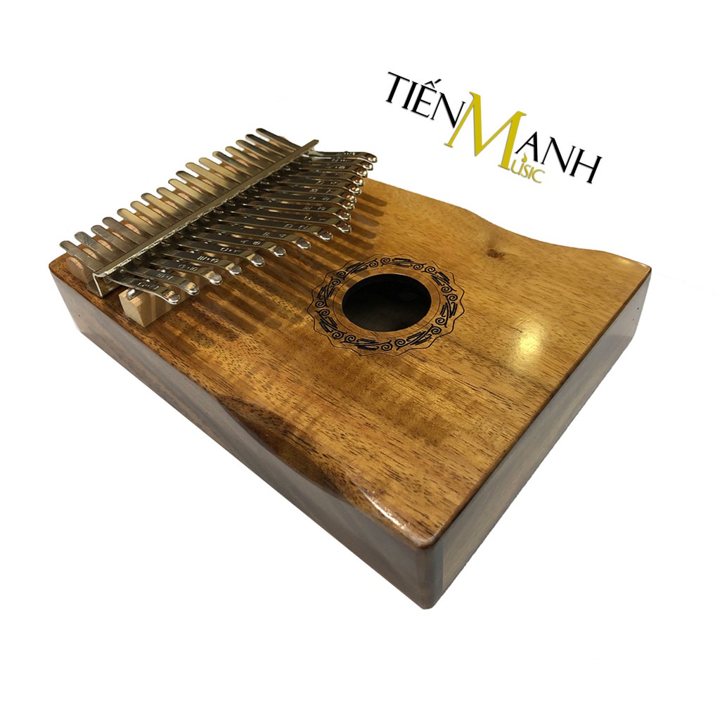 Đàn Kalimba 17 Phím Hluru KD-KO (Gỗ Koa, Tone C) - Chính hãng phân phối bởi Tiến Mạnh Music KDKO