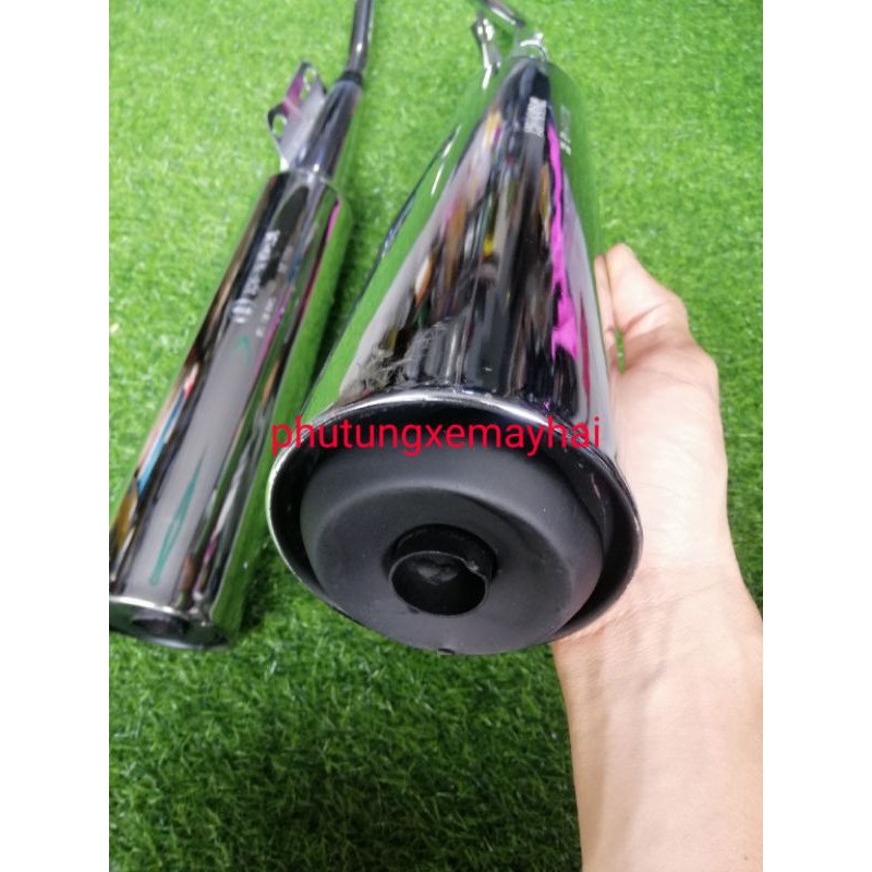 Pô wave 110 giả zin dành cho các dòng Honda wave alpha nhỏ và wave thái 110 lắp như zin không cần chế msp 0174