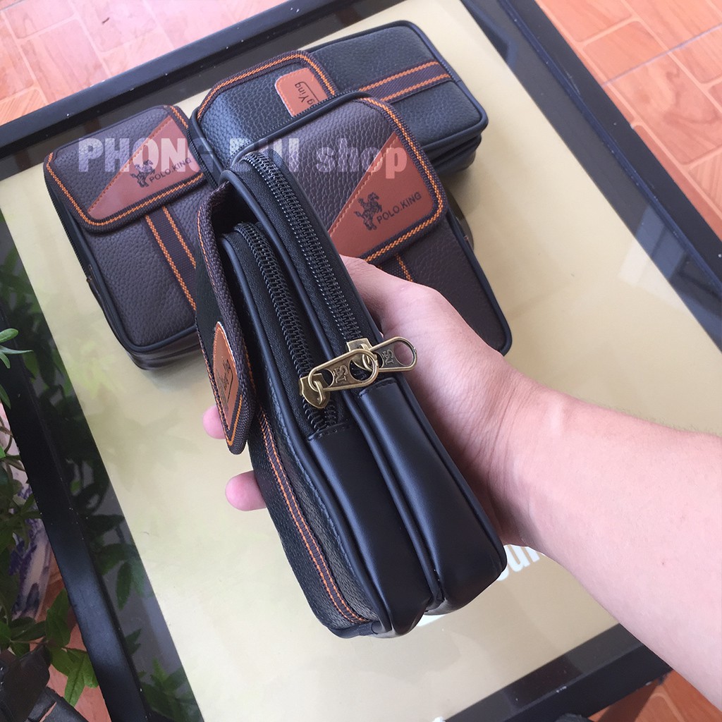 Túi Da Đựng Điện Thoại Kết Hợp Đeo Hông 2 Ngăn Tiện Dụng Kiểu Dáng Thời Trang Trẻ Trung | BigBuy360 - bigbuy360.vn