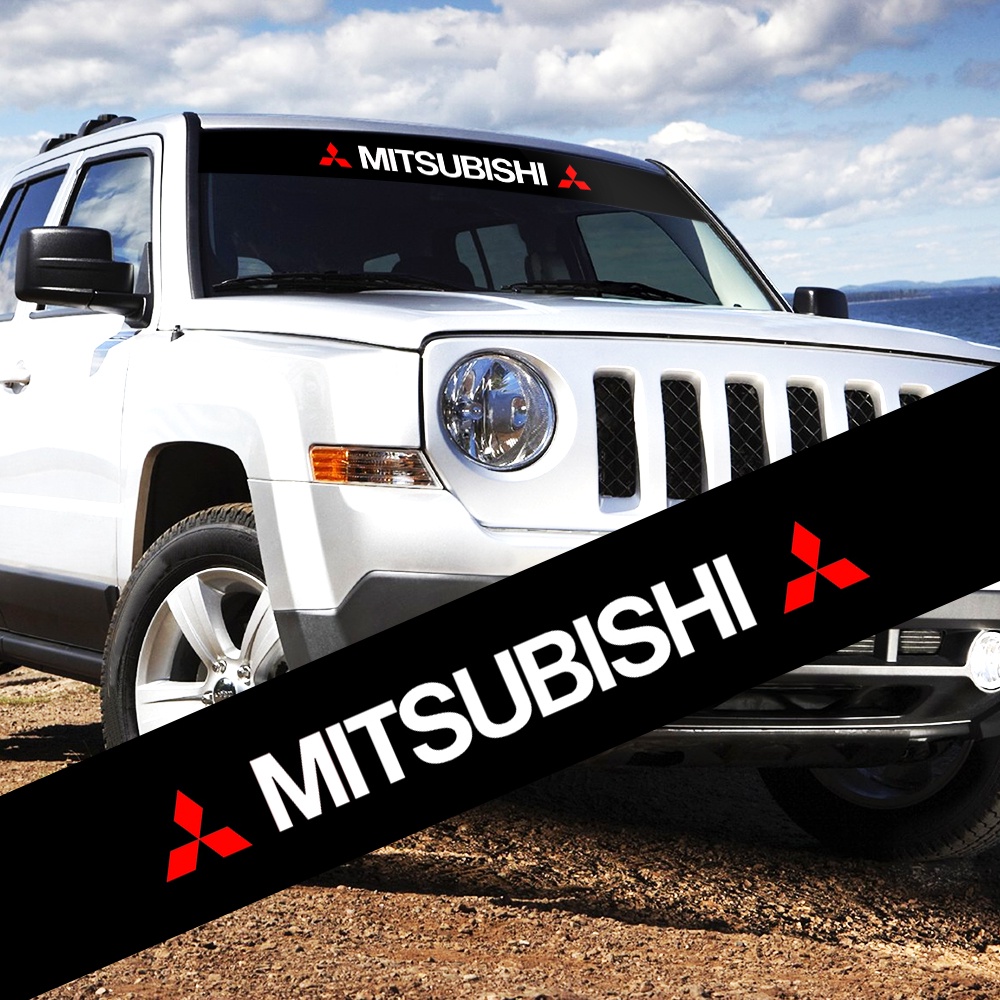Miếng Dán Kính Chắn Gió Phía Trước Bằng Vinyl Cho Mitsubishi Attrage Mirage Triton Xpander Pajero