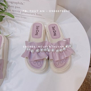 Dép đế bánh mì cao 4cm [VIDEO+ẢNH THẬT SHOP CHỤP]