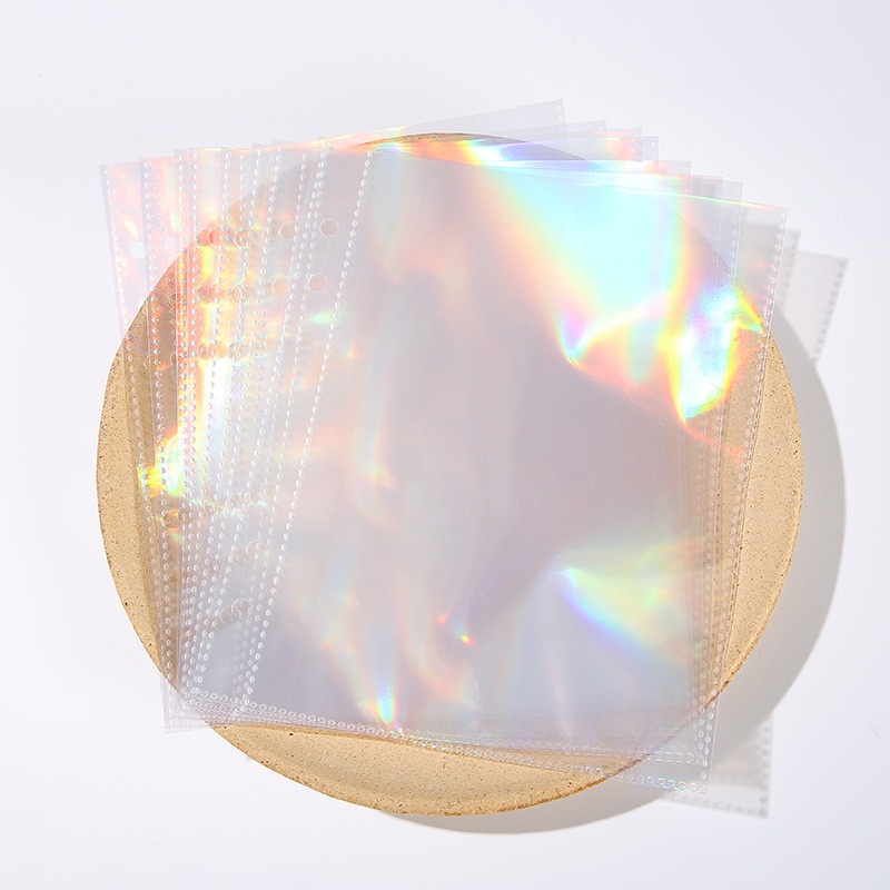 Sổ đựng card Binder nhũ vuông kèm sheet đựng card