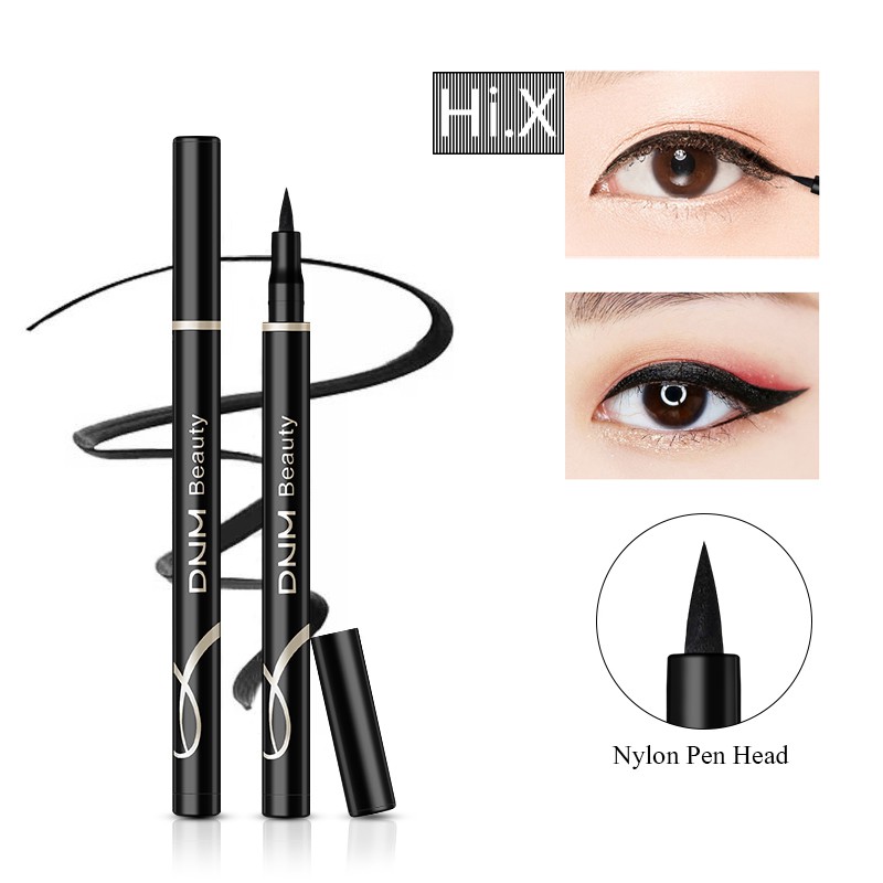 Bút kẻ mắt nước có đầu cọ Ni-lông màu đen chống thấm nước lâu trôi | BigBuy360 - bigbuy360.vn